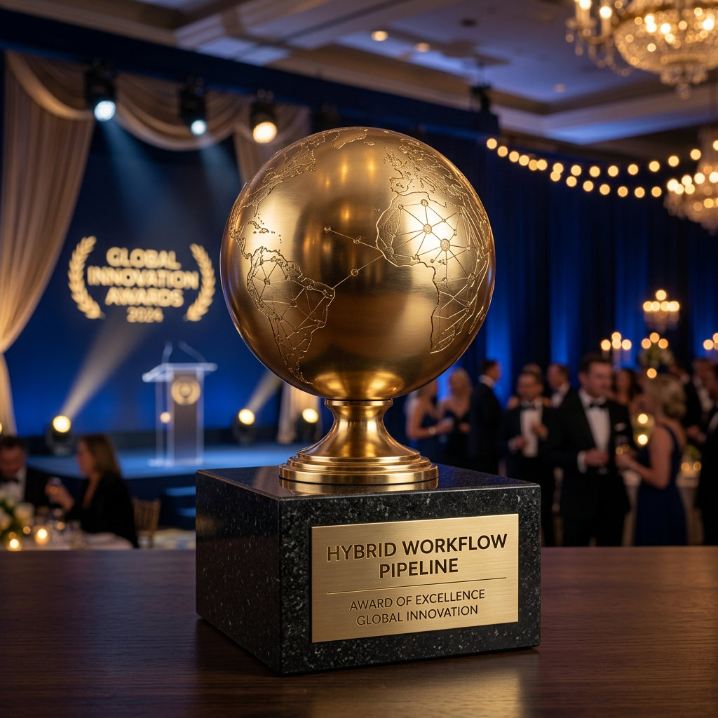 Hybrid Multi-location Workflow Pipeline Award